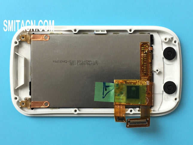 Panel LCD con pantalla táctil digitalizador para Garmin Edge 1000 blanco