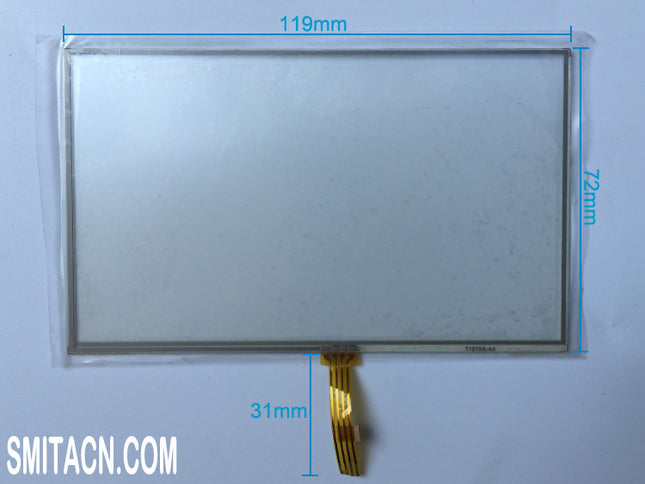5 pouces 119x72mm écran tactile résistif numériseur verre T1615A-A4 pour LMS500HF01