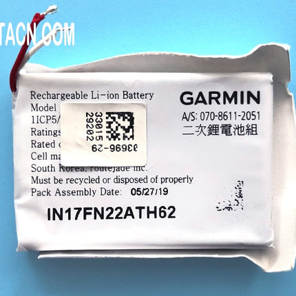 361-00126-00 Garmin recargable batería de li-ion