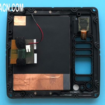 Painel de exibição de LCD ecrã LCD com moldura para Garmin echoMAP 50dv
