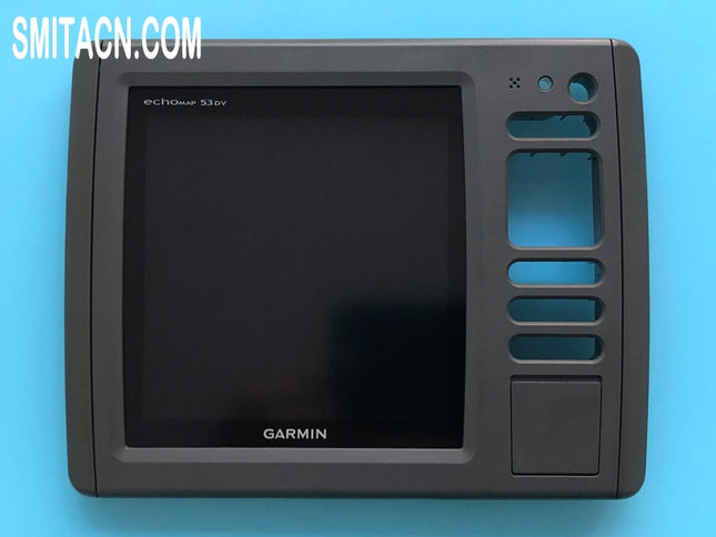 Painel de exibição de LCD ecrã LCD com moldura para Garmin echoMAP 53dv