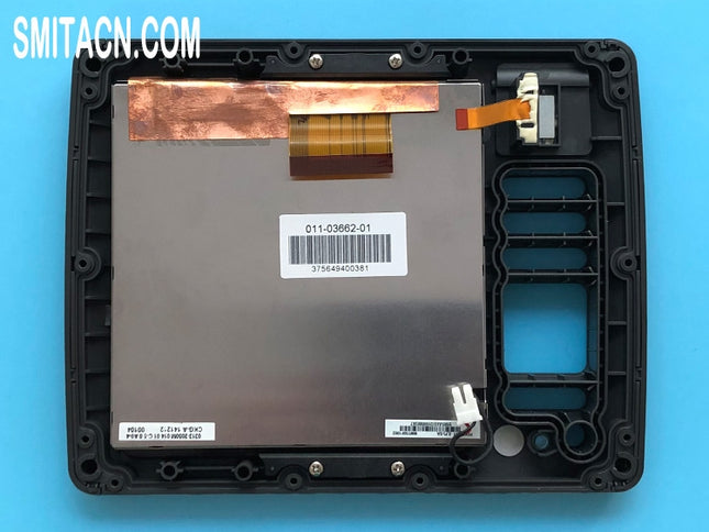 Painel de exibição de LCD ecrã LCD com moldura para Garmin echoMAP 53dv