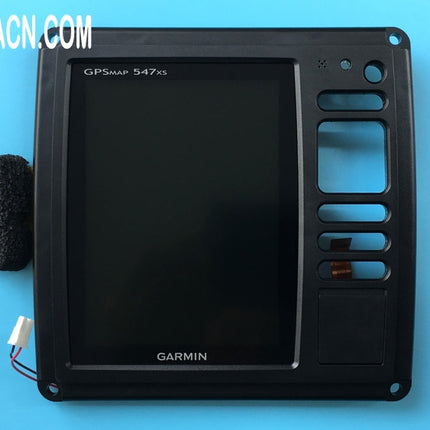 Painel de exibição de LCD ecrã LCD com moldura para Garmin GPSMAP 547xs
