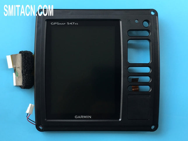 Painel de exibição de LCD ecrã LCD com moldura para Garmin GPSMAP 547xs