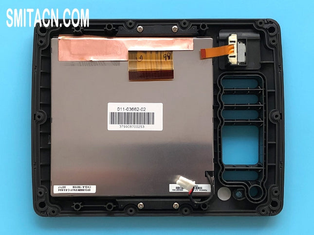 Painel de exibição de LCD ecrã LCD com moldura para Garmin echoMAP 54dv
