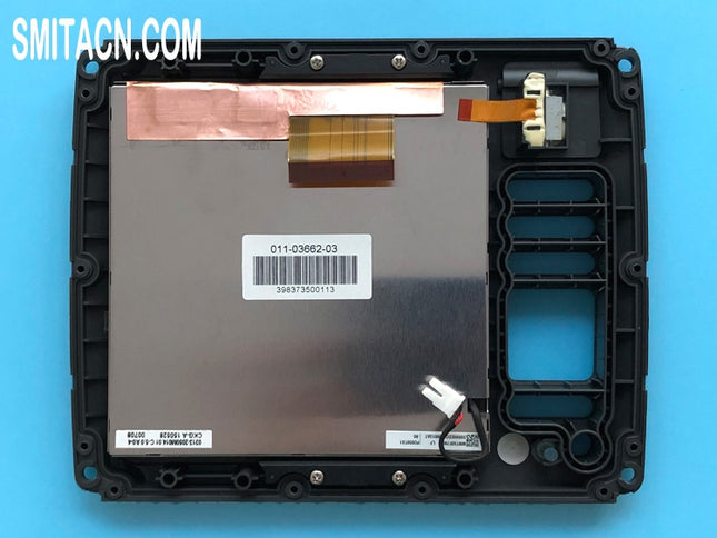 Painel de exibição de LCD ecrã LCD com moldura para Garmin echoMAP 55dv
