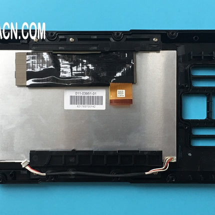 Painel de exibição de LCD ecrã LCD com moldura para Garmin Striker 7cv