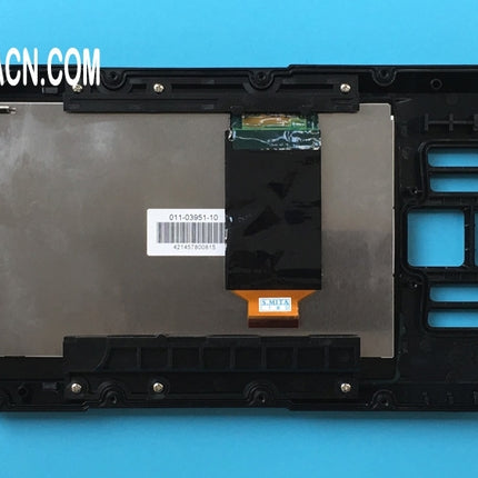 Painel de exibição de LCD ecrã LCD com moldura para Garmin Striker 7cv