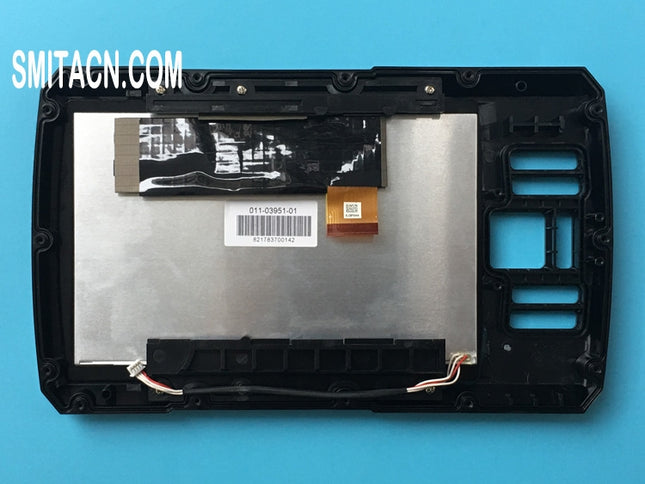 Painel de exibição de LCD ecrã LCD com moldura para Garmin Striker 7dv