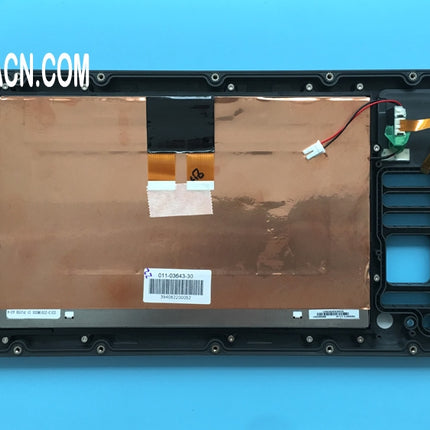 Painel de exibição de LCD ecrã LCD com moldura para Garmin echoMAP 92SV