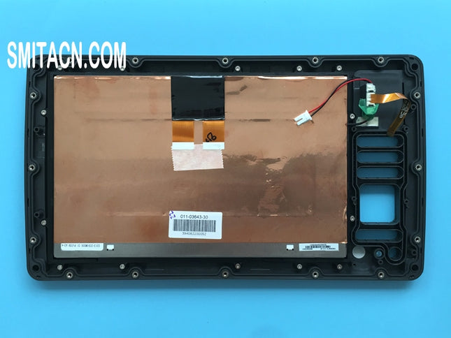 Painel de exibição de LCD ecrã LCD com moldura para Garmin echoMAP 92SV