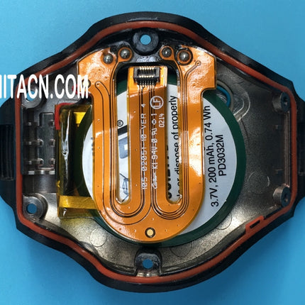 Batería de iones de litio con tapa inferior para reloj GPS Garmin Approach S3