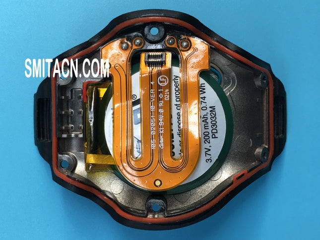 Batería de iones de litio con tapa inferior para reloj GPS Garmin Approach S3