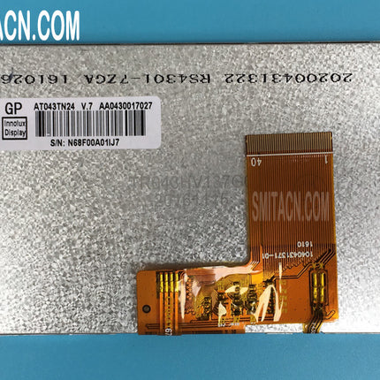 Innolux AT043TN24 V.7 painel de exibição LCD com tela de toque para Garmin Nuvi 2495LM