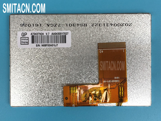Innolux AT043TN24 V.7 painel de exibição LCD com tela de toque para Garmin Nuvi 2495LM
