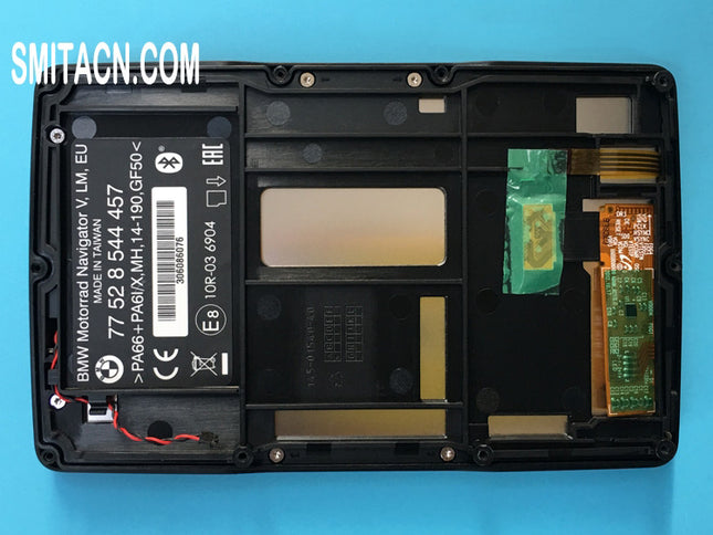 BMW Motorrad Navigator V LCD Display and Touch Screen Digitizer with Frame