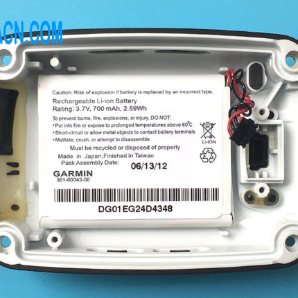 Coque arrière étui avec batterie pour Garmin Edge 500