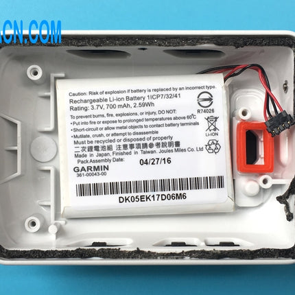 Coque arrière étui avec batterie pour Garmin Edge 520