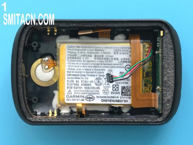 Contraportada estuche con batería de li-ion para Garmin Edge 530