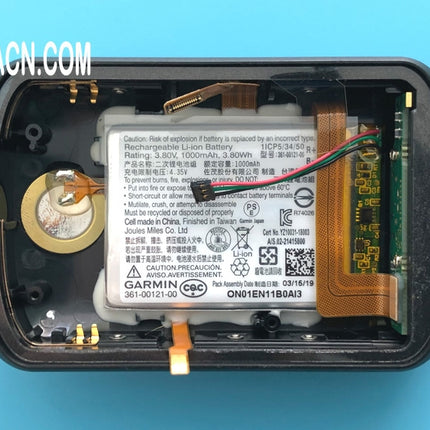 Back Cover Case with Li-ion Battery for Garmin Edge 530