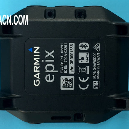 Batería de iones de litio con tapa inferior para reloj GPS Garmin Epix