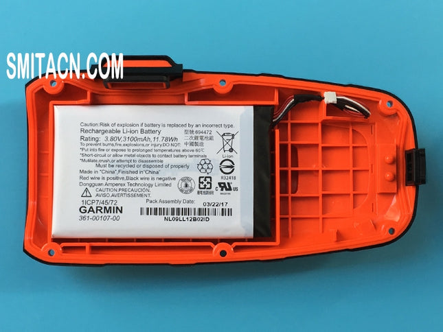 Back Cover Case with Li-ion Battery for Garmin inReach Explorer+