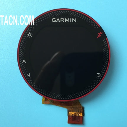 Couverture de cas avant avec vitre d'écran LCD pour Garmin Forerunner 235
