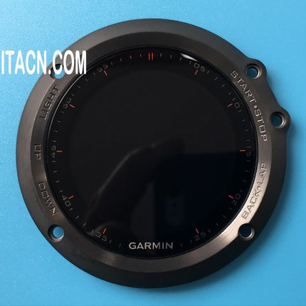 Couverture de cas avant avec vitre d'écran LCD pour Garmin fenix 3 montre GPS
