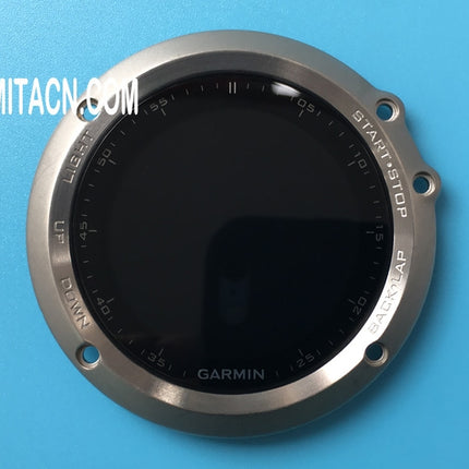 Couverture de cas avant avec vitre d'écran LCD pour Garmin fenix 3 montre GPS