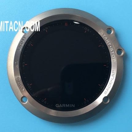 Couverture de cas avant avec vitre d'écran LCD pour Garmin fenix 3 montre GPS