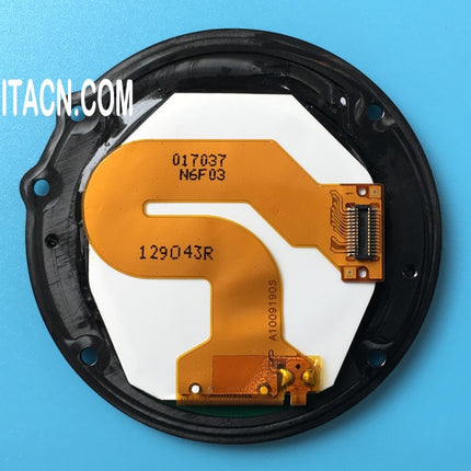 Couverture de cas avant avec vitre d'écran LCD pour Garmin Fenix 3 HR et Sapphire (Saphir)