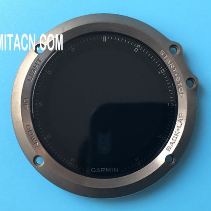 Couverture de cas avant avec vitre d'écran LCD pour Garmin Fenix 3 HR et Sapphire (Saphir)