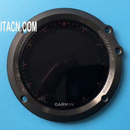 Couverture de cas avant avec vitre d'écran LCD pour Garmin Fenix 3 HR et Sapphire (Saphir)