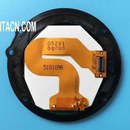 Couverture de cas avant avec vitre d'écran LCD pour Garmin Fenix 3 HR et Sapphire (Saphir)