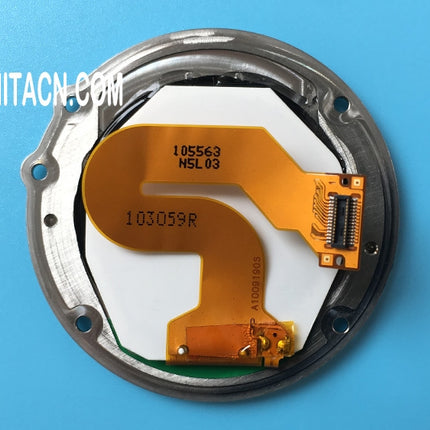 Couverture de cas avant avec vitre d'écran LCD pour Garmin Fenix 3 HR et Sapphire (Saphir)