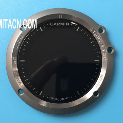 Couverture de cas avant avec vitre d'écran LCD pour Garmin Fenix 3 HR et Sapphire (Saphir)