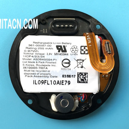 Back Cover Case with Li-ion Battery for Garmin Fenix 5