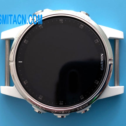 Couverture de cas avant avec vitre d'écran LCD pour Garmin Fenix 5S Plus