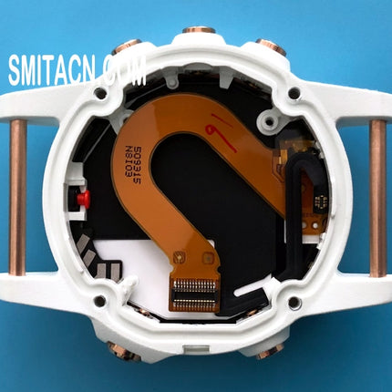 Couverture de cas avant avec vitre d'écran LCD pour Garmin Fenix 5S Plus