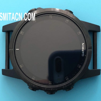 Couverture de cas avant avec vitre d'écran LCD pour Garmin Fenix 5S Plus