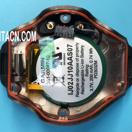 Batería de iones de litio con tapa inferior para reloj GPS Garmin Forerunner 610