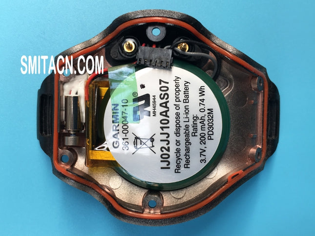 Batería de iones de litio con tapa inferior para reloj GPS Garmin Forerunner 610