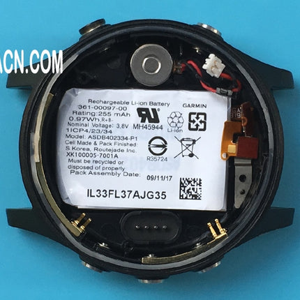 Back Cover Case with Li-ion Battery for Garmin Forerunner 935