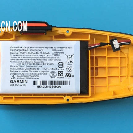 Back Cover Case with Li-ion Battery for Garmin inReach SE+