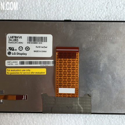 LG Display LA070WV6 (SL)(02) LA070WV6-SL02 LCD Display Panel