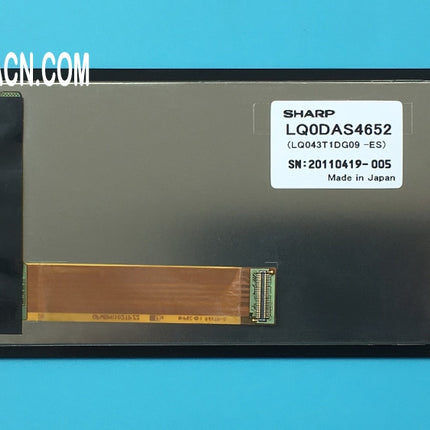 Sharp LQ0DAS4652 LQ043T1DG09-ES LCD Anzeigefeld mit Touchscreen Digitalisierer