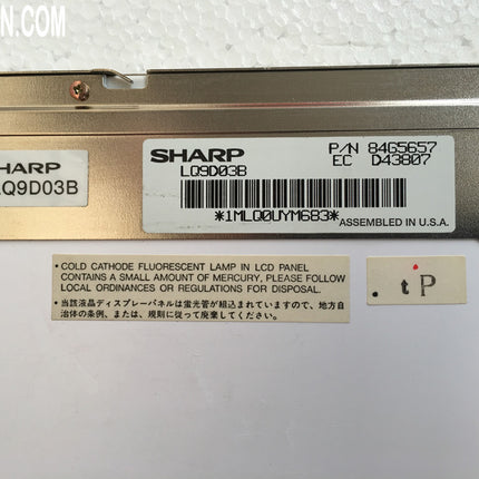 Sharp panneau d'affichage LCD LQ9D03B