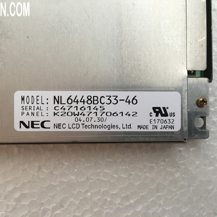 NEC LCD Display Panel NL6448BC33-46