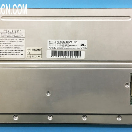 NEC NL8060BC21-02 LCD Display Panel