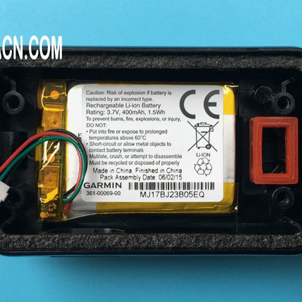 Contraportada con batería de li-ion para Garmin Varia RDU